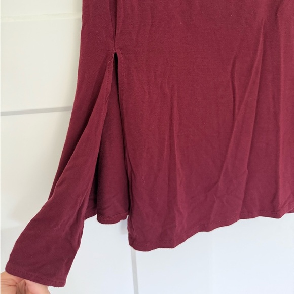Fabletics Tunic Maroon Size XS - Picture 4 of 5